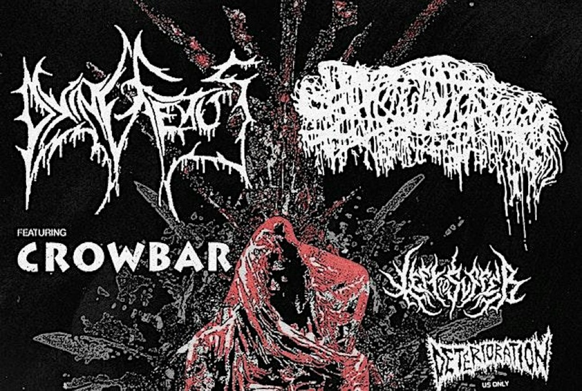 Dying Fetus & Sanguisugabogg flyer