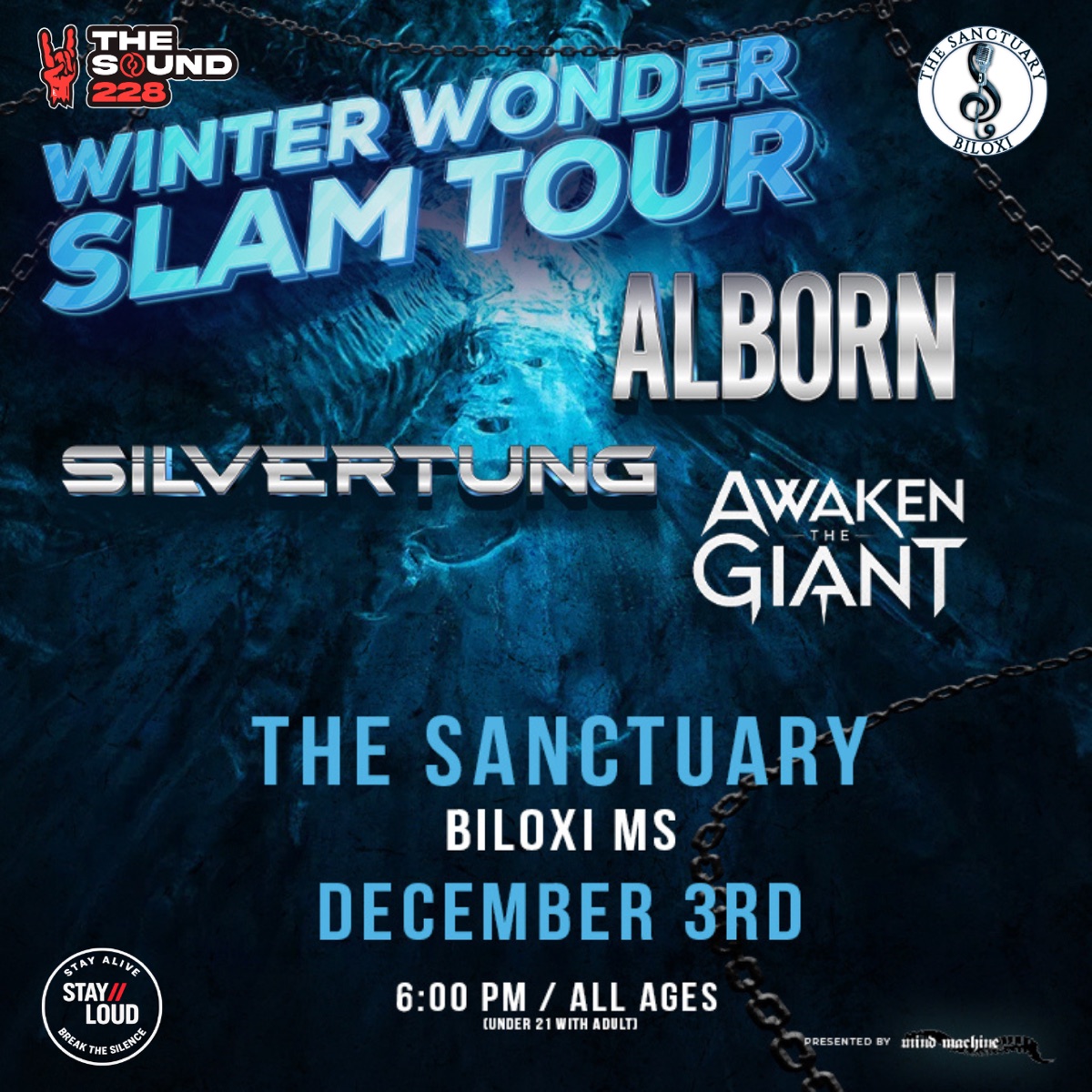 Alborn, Silvertung, Awaken The Giant flyer